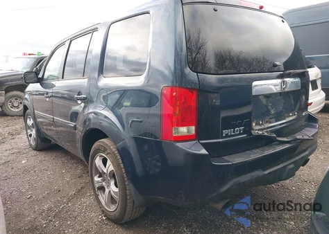 2012 Honda Pilot Ex-L from USA, damaged, VIN 5FNYF4H58CB064124
